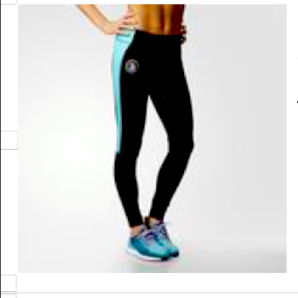 EUC Adidas Supernova Leggings Boston Marathon Sz S